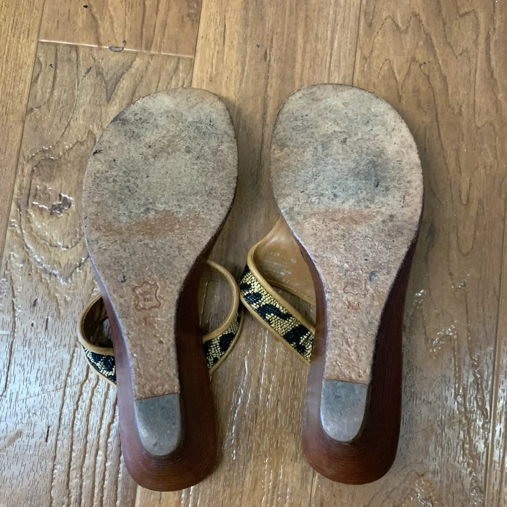 Tory Burch Wedge Sandals - Picture 5 of 7